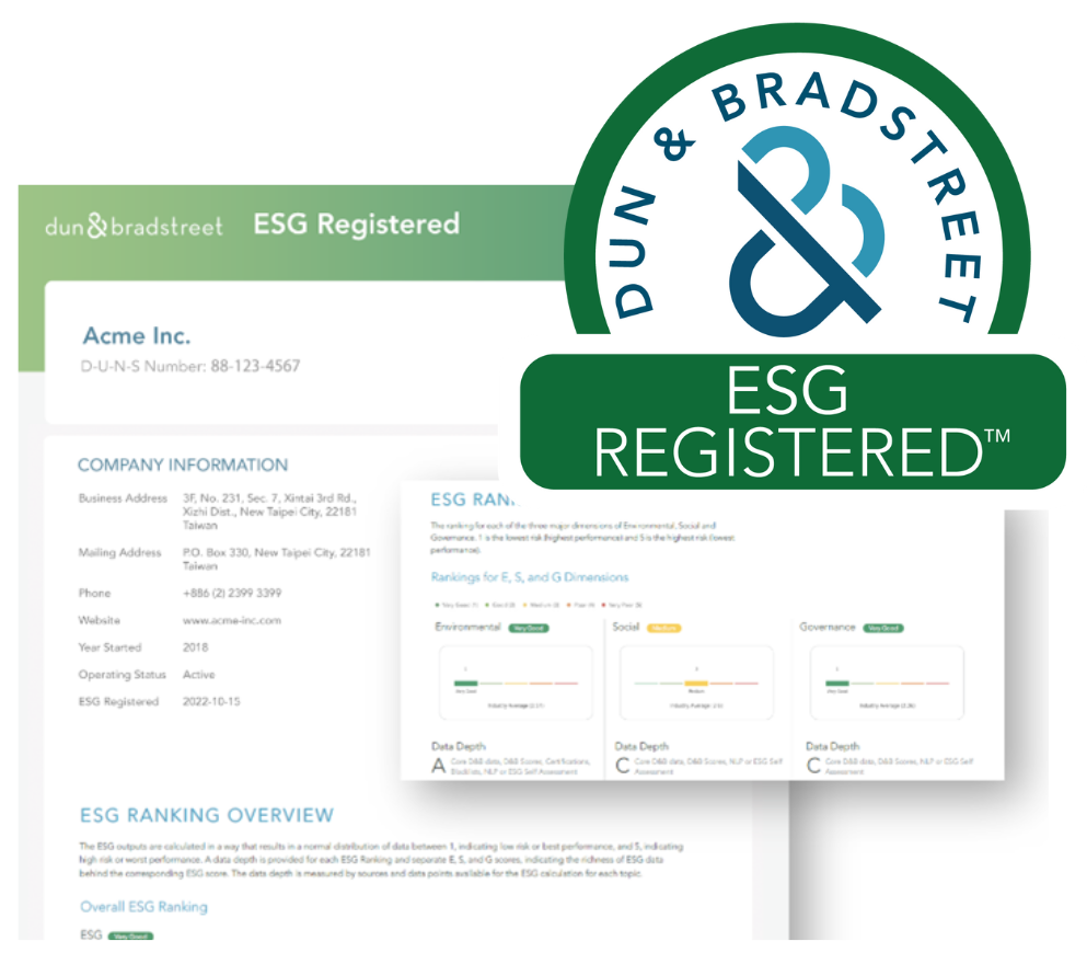 ESG Registered – D&B Malaysia